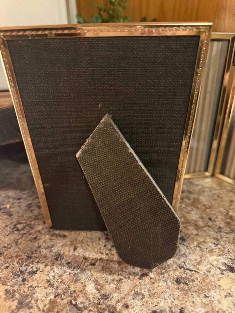 Vintage Double And Single Brass Frames 5x7